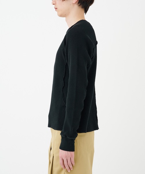 セール】WAFFLE THERMAL LONG SLEEVE T-SHIRT（Tシャツ/カットソー