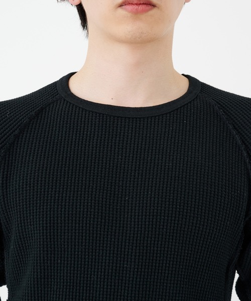 WAFFLE THERMAL LONG SLEEVE T-SHIRT（Tシャツ/カットソー）｜NVRFRGT