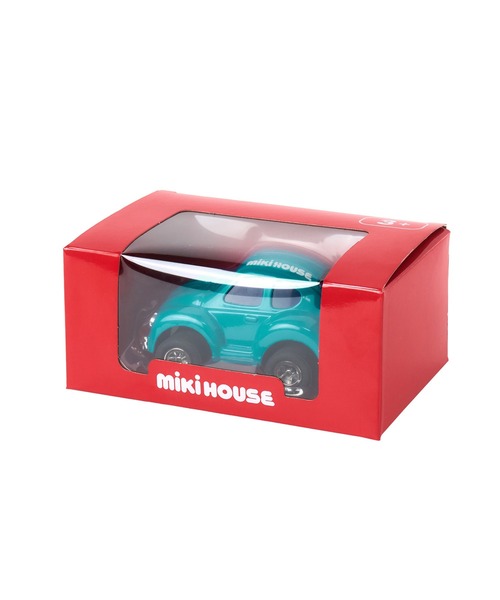 【MIKI HOUSE】ミキハウスミニカー 4台セット フリクションカー（おもちゃ）｜MIKI HOUSE（ミキハウス）の