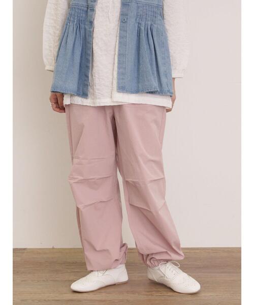 Samansa Mos2(サマンサ モスモス)の「【M/Lサイズ】パラシュートパンツ(その他パンツ・レディース・カーキ/チャコールグレー/オフホワイト/ピンク・L/M)」の13枚目の写真