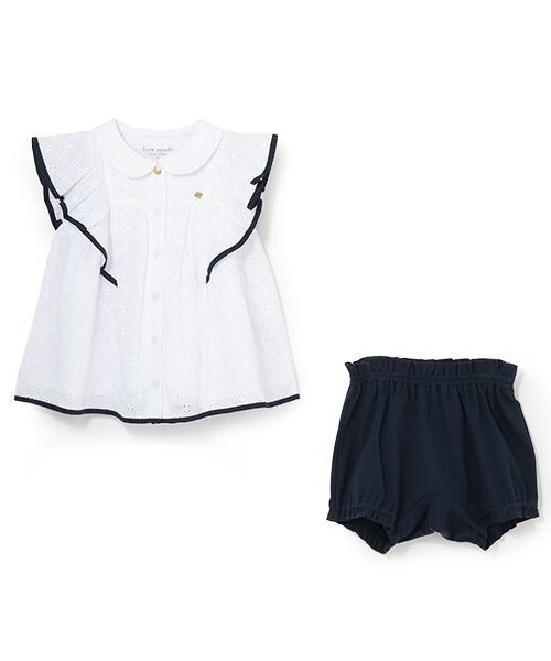 kate spade new york kids フリルトップス&パンツセット ガールズ フリルトップス&パンツセット（セットアップ）｜kate