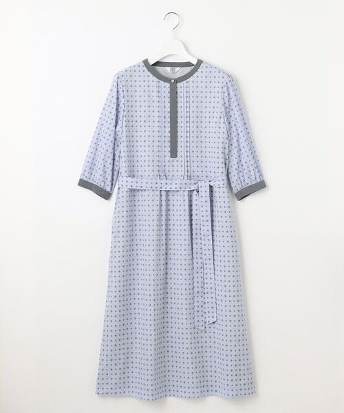 J.PRESS Ladies(J.プレス レディス)の「【洗える】ジオメトリックプリント ワンピース(ワンピース・レディース・ネイビー系5/サックスブルー系5/ホワイト系5・XS)」の15枚目の写真