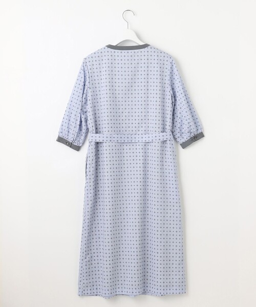J.PRESS Ladies(J.プレス レディス)の「【洗える】ジオメトリックプリント ワンピース(ワンピース・レディース・ネイビー系5/サックスブルー系5/ホワイト系5・XS)」の14枚目の写真