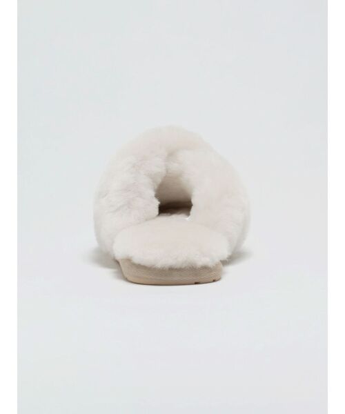 EMU Australia（エミューオーストラリア）の「【EMU Australia】MAYBERRY（ルームシューズ/スリッパ・レディース・オフホワイト・23/24/25）」の5枚目の写真
