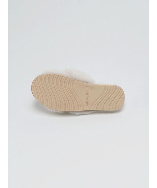 EMU Australia（エミューオーストラリア）の「【EMU Australia】MAYBERRY（ルームシューズ/スリッパ・レディース・オフホワイト・23/24/25）」の7枚目の写真