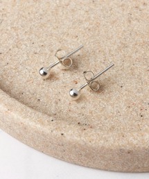 ADPOSION（アドポーション）の「シルバー925 2mmボールピアス / 3mmボールピアス（ピアス（片耳用））」