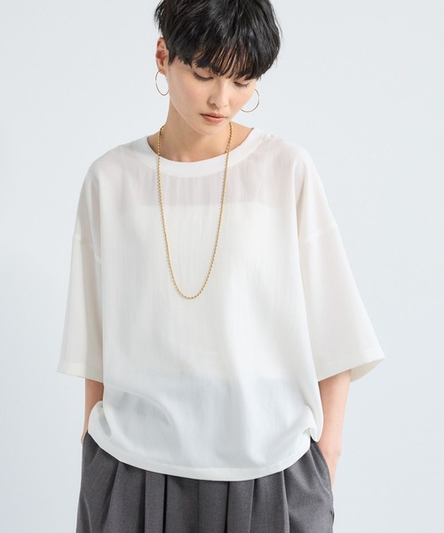 BARNYARDSTORM / 半袖Tブラウス 【JAPAN FABRIC】【『VERY