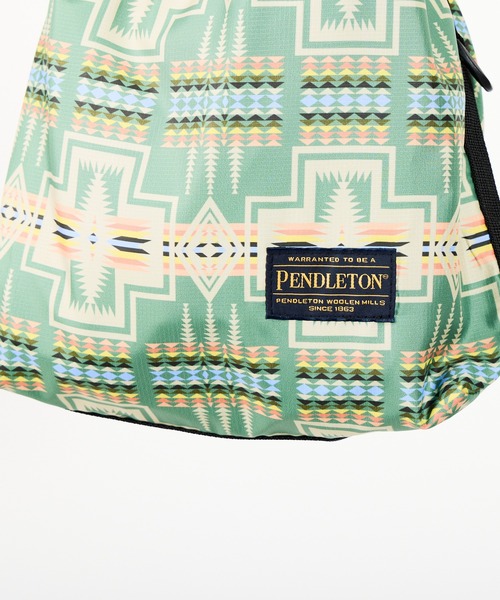 PENDLETON（ペンドルトン）の「【 PENDLETON / ペンドルトン 】ROUND DRAW POUCH M/ ラウンドドローポーチM（ショルダーバッグ・レディース・ベージュ/ブラック/オリーブ・FREE）」の11枚目の写真