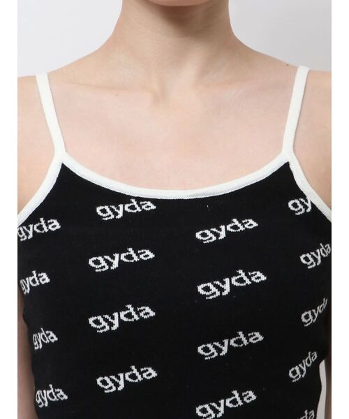 GYDA（ジェイダ）の「gyda bicolor ニットキャミワンピース（ワンピース・レディース・オフホワイト/ブラック/ベージュ・FREE）」の21枚目の写真