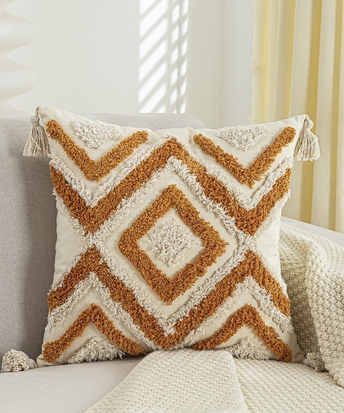 REBALANCE（リバランス）の「クッションカバー 45×45cm（クッション/クッションカバー・メンズ・A/B/C/D/E/F/G/H/I/J/K/L/M/N・ONE SIZE）」の3枚目の写真