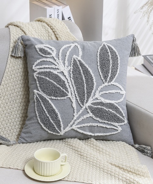 REBALANCE（リバランス）の「クッションカバー 45×45cm（クッション/クッションカバー・メンズ・A/B/C/D/E/F/G/H/I/J/K/L/M/N・ONE SIZE）」の8枚目の写真