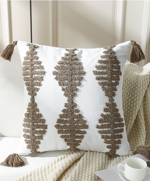 REBALANCE（リバランス）の「クッションカバー 45×45cm（クッション/クッションカバー・メンズ・A/B/C/D/E/F/G/H/I/J/K/L/M/N・ONE SIZE）」の12枚目の写真