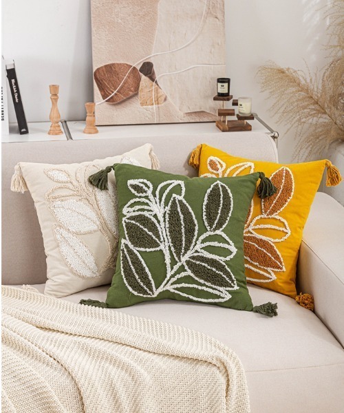 REBALANCE（リバランス）の「クッションカバー 45×45cm（クッション/クッションカバー・メンズ・A/B/C/D/E/F/G/H/I/J/K/L/M/N・ONE SIZE）」の17枚目の写真