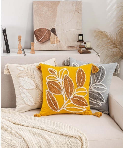 REBALANCE（リバランス）の「クッションカバー 45×45cm（クッション/クッションカバー・メンズ・A/B/C/D/E/F/G/H/I/J/K/L/M/N・ONE SIZE）」の18枚目の写真