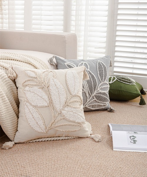 REBALANCE（リバランス）の「クッションカバー 45×45cm（クッション/クッションカバー・メンズ・A/B/C/D/E/F/G/H/I/J/K/L/M/N・ONE SIZE）」の20枚目の写真