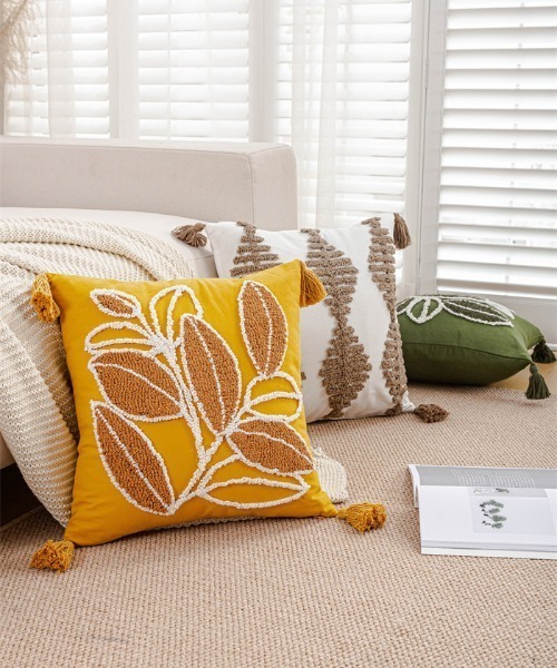 REBALANCE（リバランス）の「クッションカバー 45×45cm（クッション/クッションカバー・メンズ・A/B/C/D/E/F/G/H/I/J/K/L/M/N・ONE SIZE）」の21枚目の写真