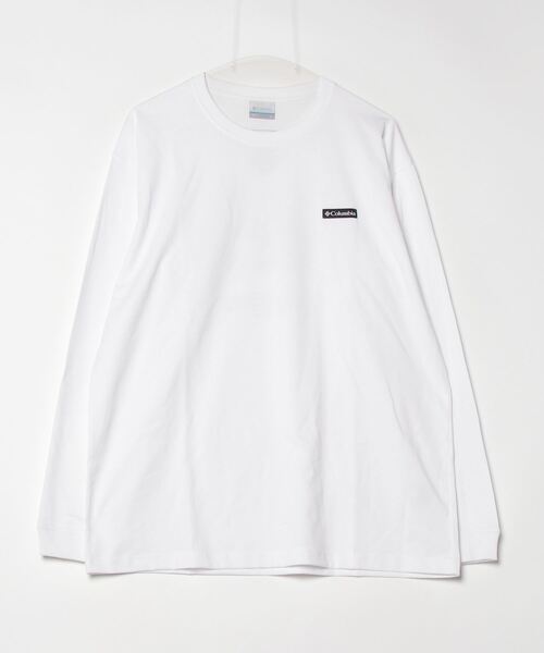 Columbia(コロンビア)の「【別注】コロンビア フタクリークグラフィックロングスリーブTシャツ 限定コラボ(Tシャツ/カットソー・メンズ・ブラック/サンドグレー/ホワイト・S/M/L/LL)」の1枚目の写真