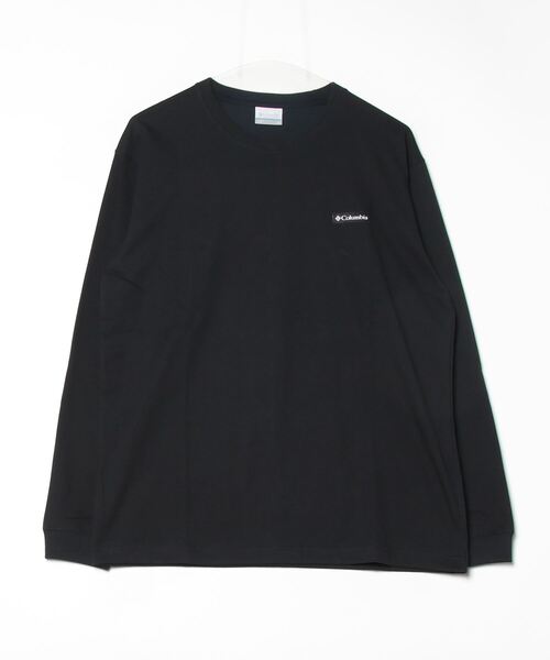 Columbia(コロンビア)の「【別注】コロンビア フタクリークグラフィックロングスリーブTシャツ 限定コラボ(Tシャツ/カットソー・メンズ・ブラック/サンドグレー/ホワイト・S/M/L/LL)」の2枚目の写真