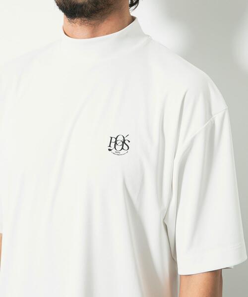 URBAN RESEARCH Sonny Label(アーバンリサーチサニーレーベル)の「OOPS遮熱UVカットモックネックTEE(Tシャツ/カットソー・メンズ・オフホワイト/ブラック/カーキ・MEDIUM/LARGE/X-LARGE)」の4枚目の写真