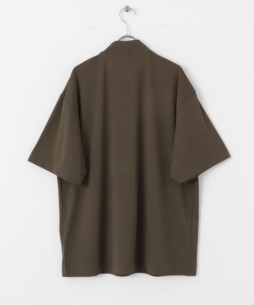 URBAN RESEARCH Sonny Label(アーバンリサーチサニーレーベル)の「OOPS遮熱UVカットモックネックTEE(Tシャツ/カットソー・メンズ・オフホワイト/ブラック/カーキ・MEDIUM/LARGE/X-LARGE)」の12枚目の写真