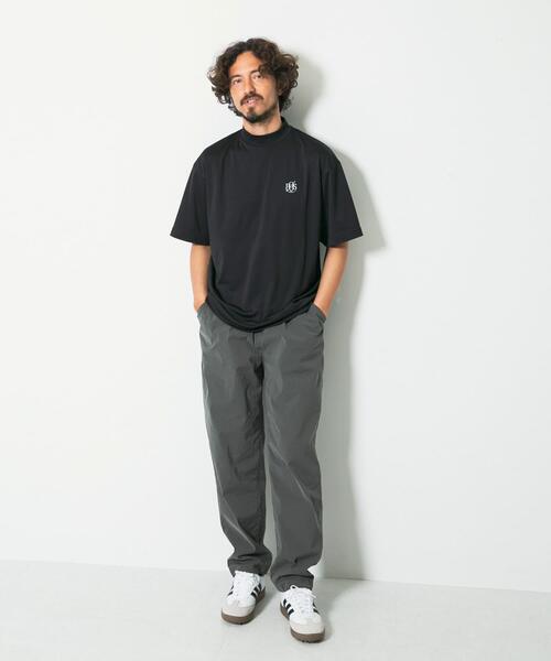 URBAN RESEARCH Sonny Label(アーバンリサーチサニーレーベル)の「OOPS遮熱UVカットモックネックTEE(Tシャツ/カットソー・メンズ・オフホワイト/ブラック/カーキ・MEDIUM/LARGE/X-LARGE)」の20枚目の写真