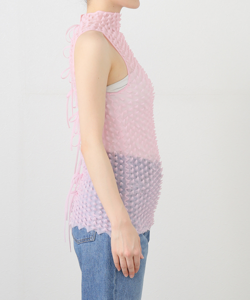 トップス OPEN SESAME CLUB sorbet sleeveless tops OPEN SESAME CLUB - sorbet sleeveless tops 