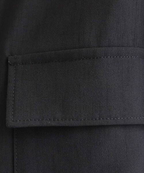 grove（グローブ）の「麻調ノーカラーシアーブルゾン（ブルゾン・レディース・ブラック/ライトブルー/オフホワイト・05/04/03/02/01）」の16枚目の写真