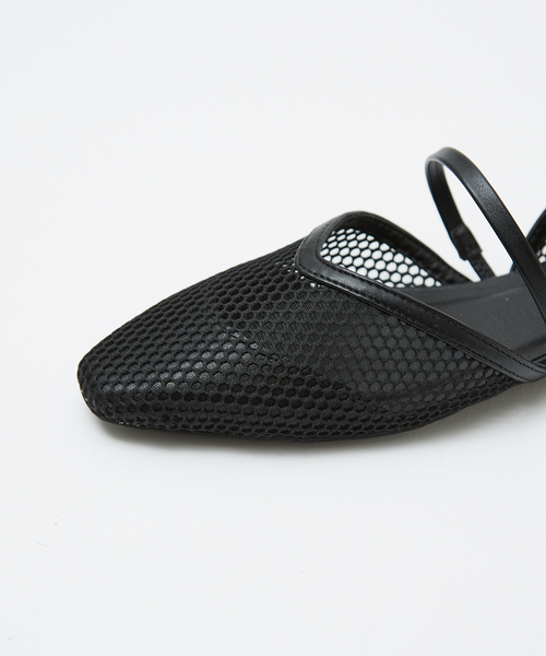 Au BANNISTER(オゥバニスター)の「【販売店舗限定】フィッシュネット メッシュパンプス(パンプス・レディース・ブラック/ベージュ・S/M/L)」の8枚目の写真