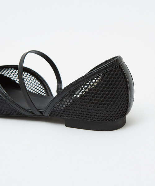 Au BANNISTER(オゥバニスター)の「【販売店舗限定】フィッシュネット メッシュパンプス(パンプス・レディース・ブラック/ベージュ・S/M/L)」の6枚目の写真