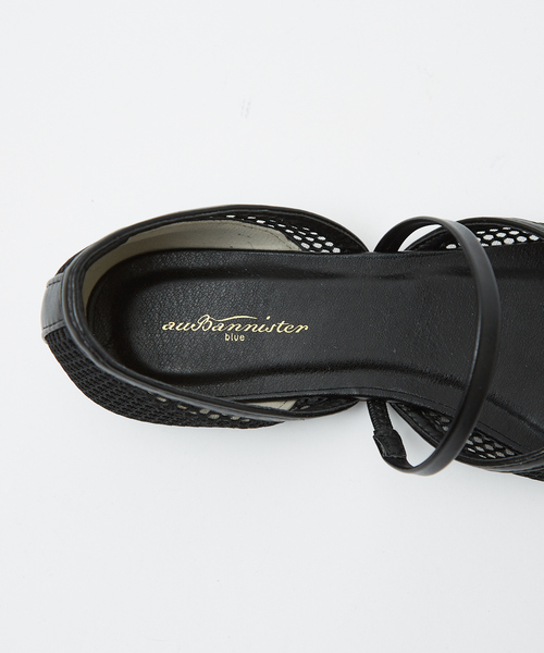 Au BANNISTER(オゥバニスター)の「【販売店舗限定】フィッシュネット メッシュパンプス(パンプス・レディース・ブラック/ベージュ・S/M/L)」の3枚目の写真
