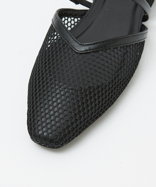 Au BANNISTER(オゥバニスター)の「【販売店舗限定】フィッシュネット メッシュパンプス(パンプス・レディース・ブラック/ベージュ・S/M/L)」の13枚目の写真