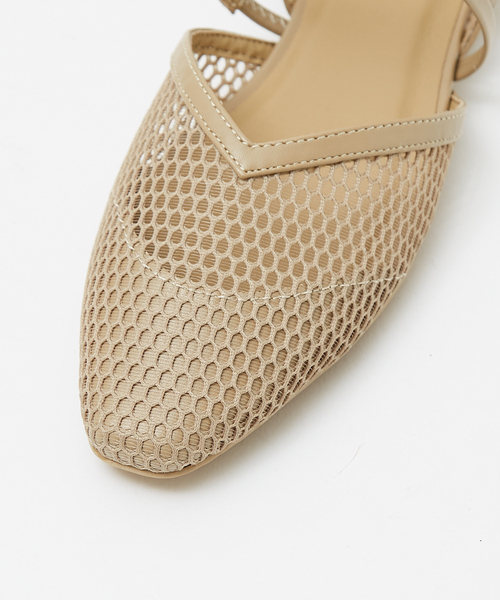 Au BANNISTER(オゥバニスター)の「【販売店舗限定】フィッシュネット メッシュパンプス(パンプス・レディース・ブラック/ベージュ・S/M/L)」の12枚目の写真