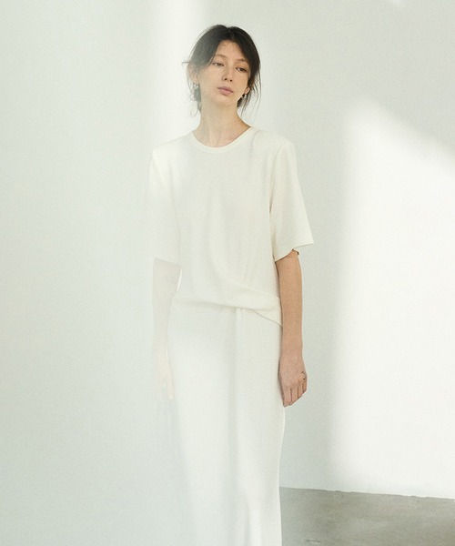 DECADE CLASSIC(ディケイド クラシック)の「DECADE CLASSIC ねじりディテール ロングワンピース (SS)(ワンピース・レディース・ブラック/ホワイト・FREE)」の7枚目の写真