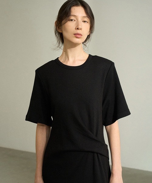DECADE CLASSIC(ディケイド クラシック)の「DECADE CLASSIC ねじりディテール ロングワンピース (SS)(ワンピース・レディース・ブラック/ホワイト・FREE)」の14枚目の写真
