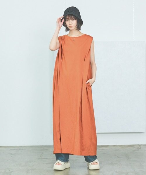 LAKOLE(ラコレ)の「シェル編みスカラップハット / 450145(ハット・レディース・オフホワイト/ブラック/オレンジ系その他6・FREE)」の17枚目の写真