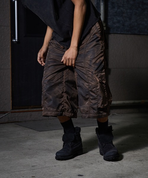 ANDER HUNK(アンダーハンク)の「2way Breached Nylon Cargo Pants / 2wayブリーチナイロンカーゴパンツ(カーゴパンツ・メンズ・グレー/ブラウン・SMALL/MEDIUM/LARGE)」の21枚目の写真