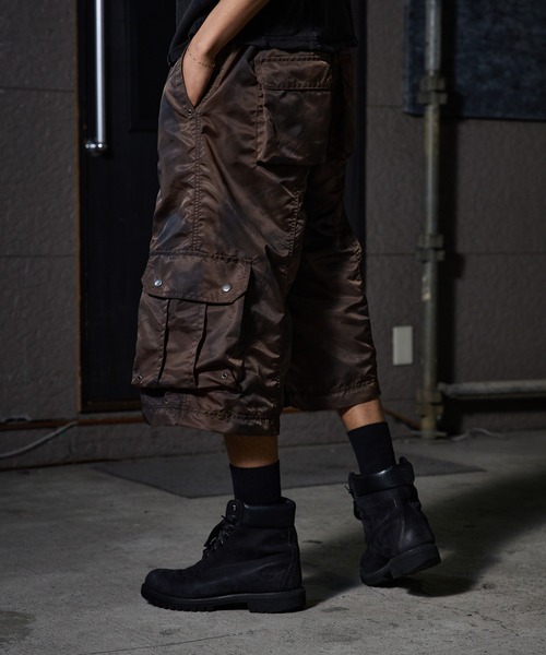 ANDER HUNK(アンダーハンク)の「2way Breached Nylon Cargo Pants / 2wayブリーチナイロンカーゴパンツ(カーゴパンツ・メンズ・グレー/ブラウン・SMALL/MEDIUM/LARGE)」の22枚目の写真