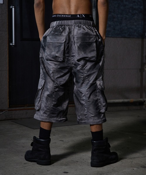 ANDER HUNK(アンダーハンク)の「2way Breached Nylon Cargo Pants / 2wayブリーチナイロンカーゴパンツ(カーゴパンツ・メンズ・グレー/ブラウン・SMALL/MEDIUM/LARGE)」の5枚目の写真