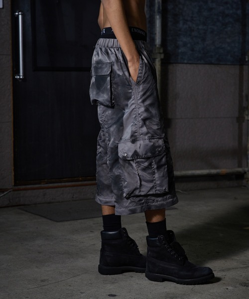 ANDER HUNK(アンダーハンク)の「2way Breached Nylon Cargo Pants / 2wayブリーチナイロンカーゴパンツ(カーゴパンツ・メンズ・グレー/ブラウン・SMALL/MEDIUM/LARGE)」の6枚目の写真