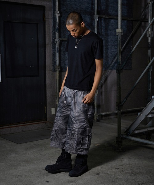 ANDER HUNK(アンダーハンク)の「2way Breached Nylon Cargo Pants / 2wayブリーチナイロンカーゴパンツ(カーゴパンツ・メンズ・グレー/ブラウン・SMALL/MEDIUM/LARGE)」の10枚目の写真