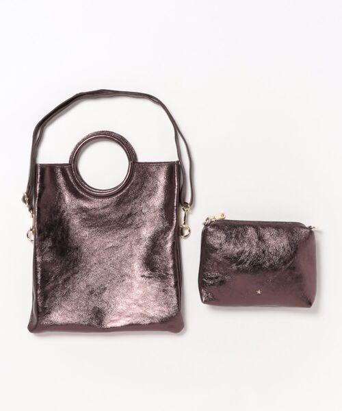 Scrap Book（スクラップブック）の「【MY BEST BAG × Scrap Book】リングスターバッグ（ショルダーバッグ・レディース・シルバー/ゴールド系その他2/ブラック/ホワイト/ゴールド系その他/シルバー系その他・FREE）」の22枚目の写真