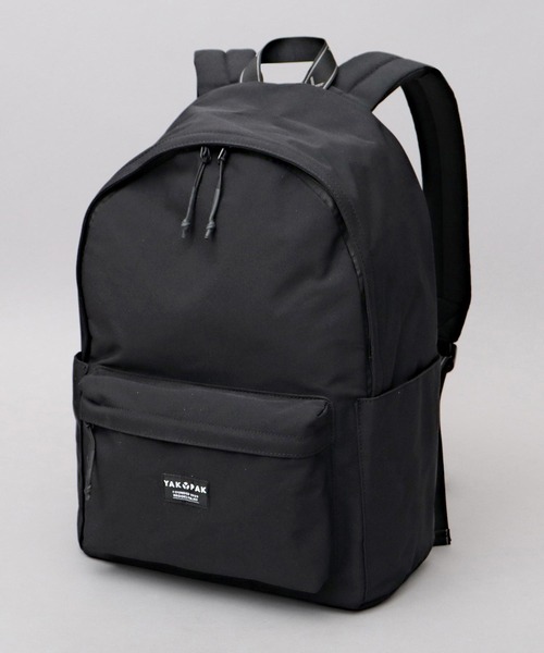 YAKPAK（ヤックパック）の「大容量 シンプル デイパック A4・B4・PC収納対応（バックパック/リュック・メンズ・ブラック・FREE）」の4枚目の写真