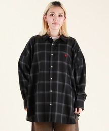 BEVERY HILLS P.C/ビバリーヒルズポロクラブ チェックシャツ ルーズシルエット 5487-6140