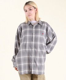 BEVERY HILLS P.C/ビバリーヒルズポロクラブ  チェックシャツ ルーズシルエット 5487-6140