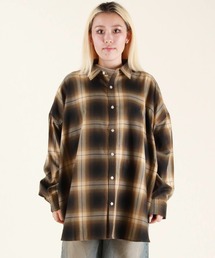 BEVERY HILLS P.C/ビバリーヒルズポロクラブ チェックシャツ ルーズシルエット 5487-6140