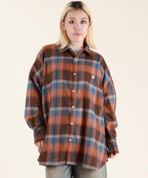 BEVERY HILLS P.C/ビバリーヒルズポロクラブ チェックシャツ ルーズシルエット 5487-6140