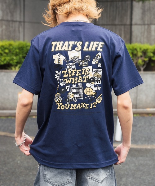 セール】That's life DAILY CHAOS Tee 半袖 Tシャツ 夏服 トップス