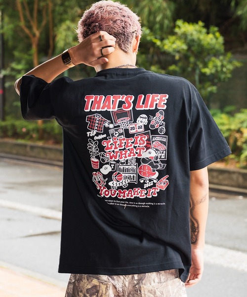 セール】That's life DAILY CHAOS Tee 半袖 Tシャツ 夏服