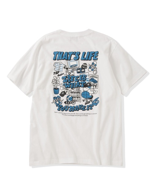 セール】That's life DAILY CHAOS Tee 半袖 Tシャツ 夏服 トップス