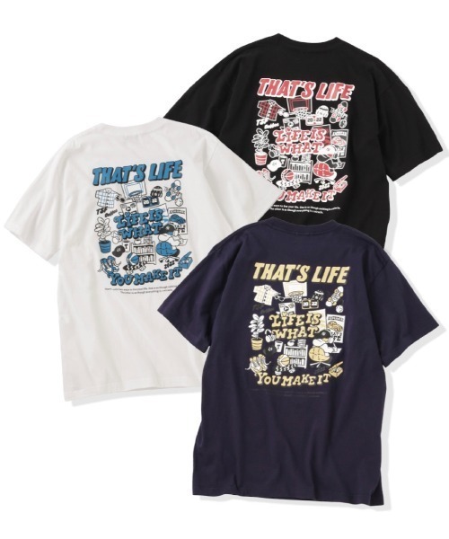 セール】That's life DAILY CHAOS Tee 半袖 Tシャツ 夏服